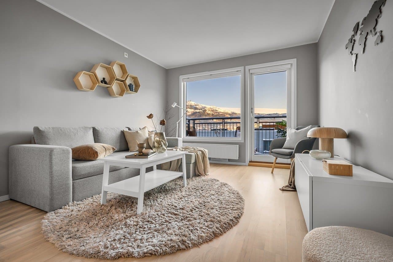 Residential rental home interior
